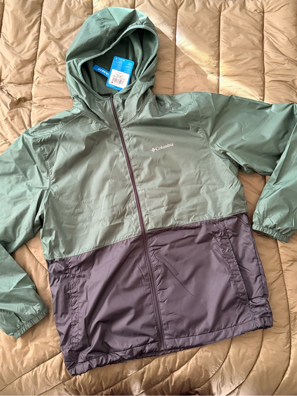 Columbia “Center Ridge” Omni-Shield fleece lined performance Jacket